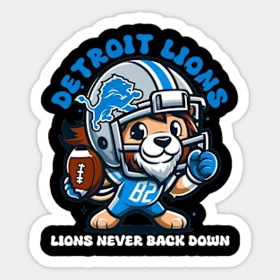 detroit lions Sticker